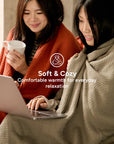 100% Cotton Herringbone Blanket