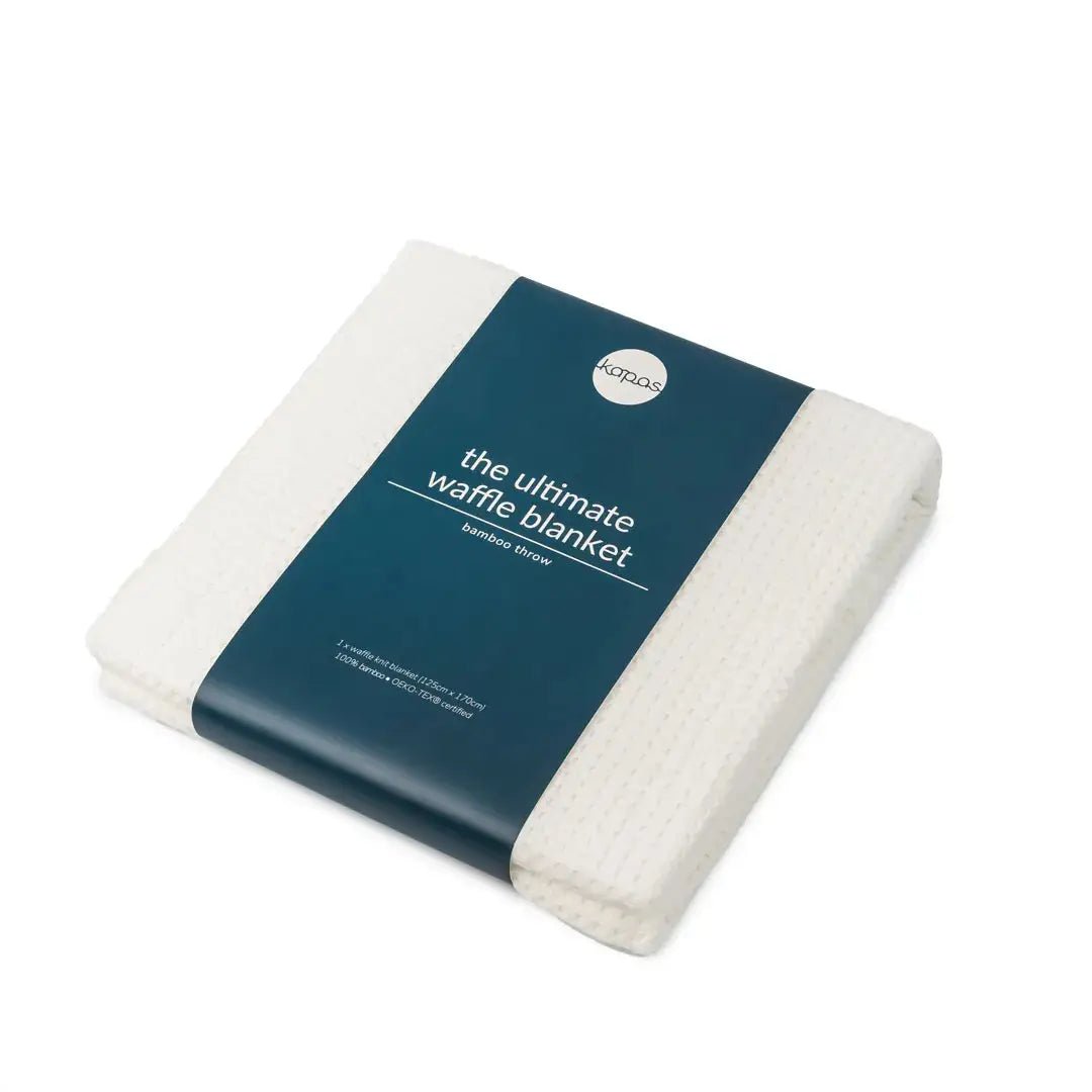 100% Bamboo waffle blanket Bamboo waffle blanket- Kapas Living Malaysia