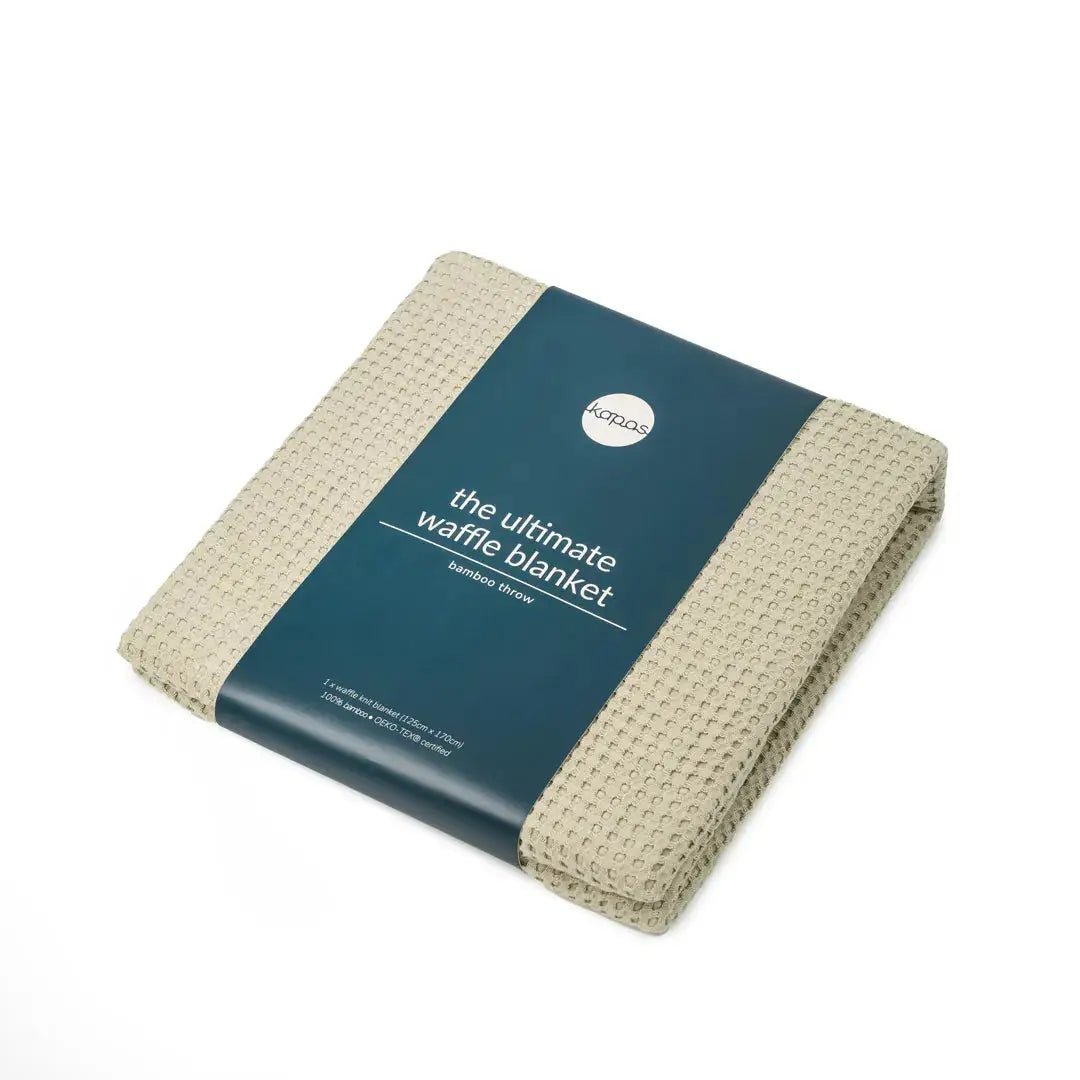 100% Bamboo waffle blanket Bamboo waffle blanket- Kapas Living Malaysia