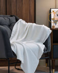 100% Bamboo waffle blanket Bamboo waffle blanket- Kapas Living Malaysia