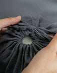 100% French flax linen bolstercase Linen bolstercase- Kapas Living Malaysia