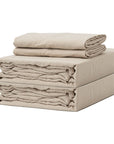 100% French flax linen duvet cover set Linen duvet cover set- Kapas Living Malaysia