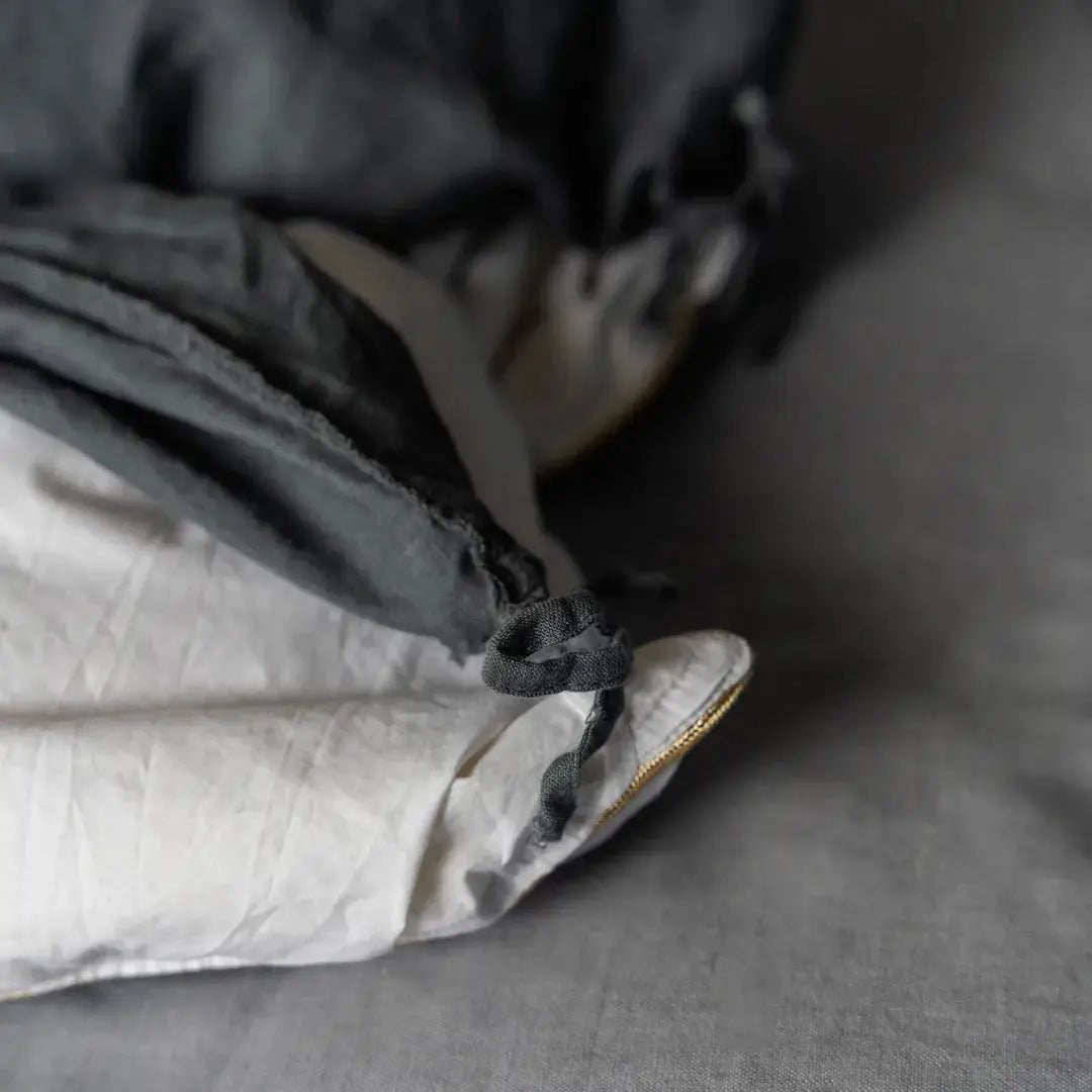 100% French flax linen duvet cover set Linen duvet cover set- Kapas Living Malaysia