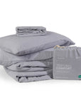 100% French flax linen duvet cover set