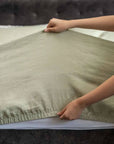 100% French flax linen duvet cover set Linen duvet cover set- Kapas Living Malaysia