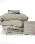100% French flax linen duvet cover set