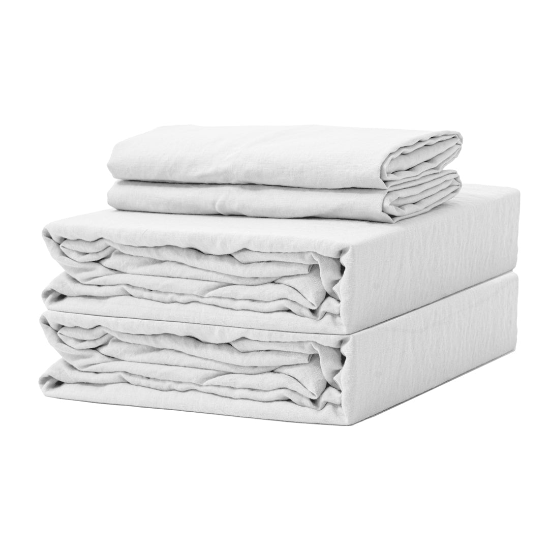 100% French flax linen duvet cover set Linen duvet cover set- Kapas Living Malaysia