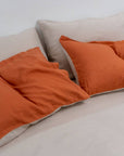 100% French flax linen duvet cover set Linen duvet cover set- Kapas Living Malaysia