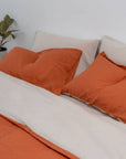 100% French flax linen duvet cover set Linen duvet cover set- Kapas Living Malaysia