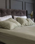100% French flax linen fitted bedsheet set
