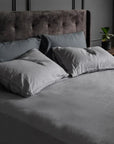 100% French flax linen fitted bedsheet set