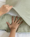 100% French flax linen pillowcase (x2)