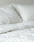100% French flax linen pillowcase (x2)