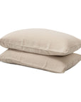 100% French flax linen pillowcase (x2) Linen pillowcases- Kapas Living Malaysia