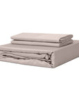 100% TENCEL fitted bedsheet set Oyster