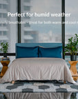 Extra-long staple cotton duvet cover