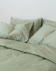 Extra-long staple cotton duvet cover set