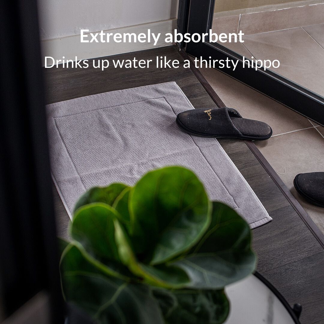 KapasLUXE extra-long staple bath mat