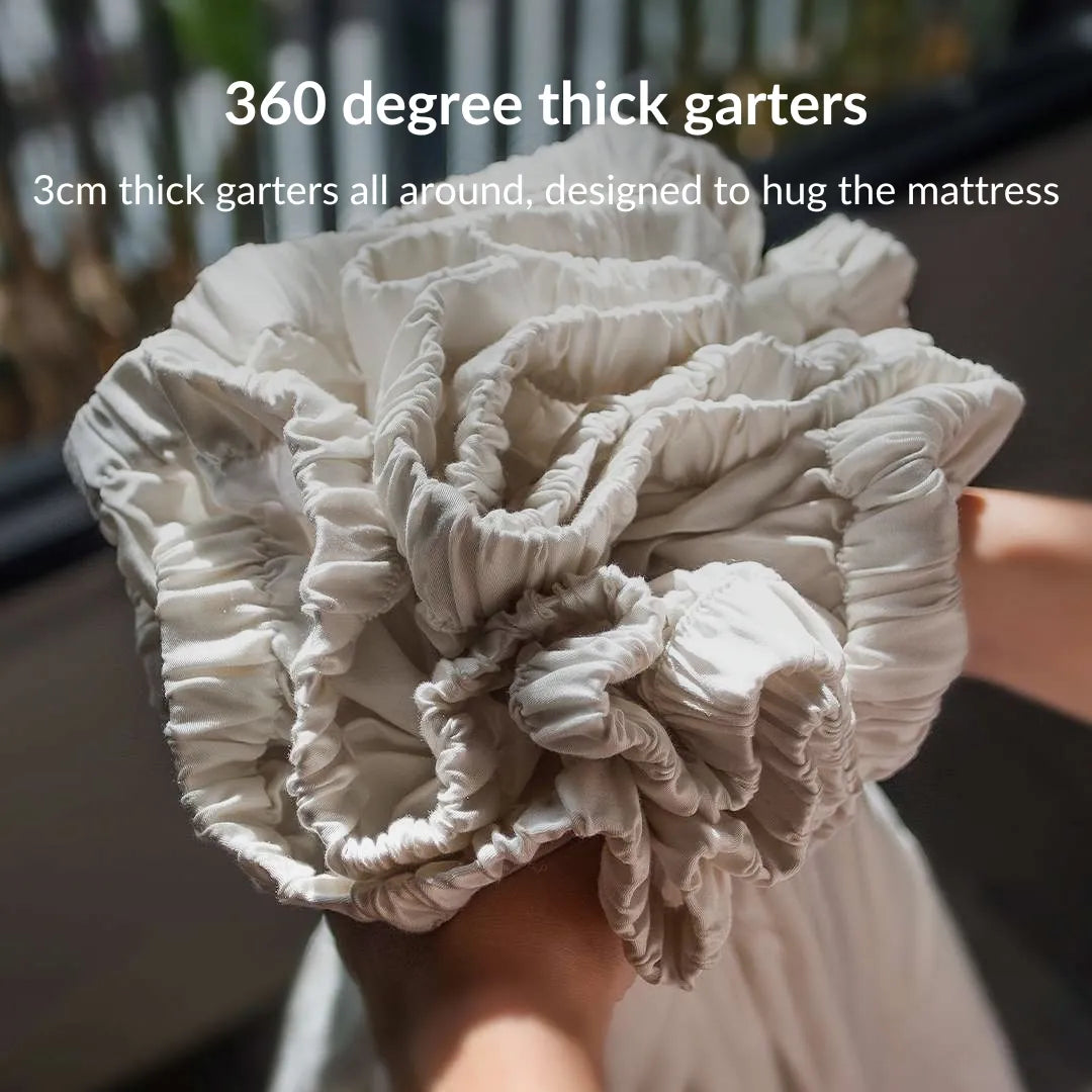 100% French flax linen duvet cover set