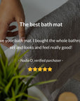 KapasLUXE® extra-long staple bath mat