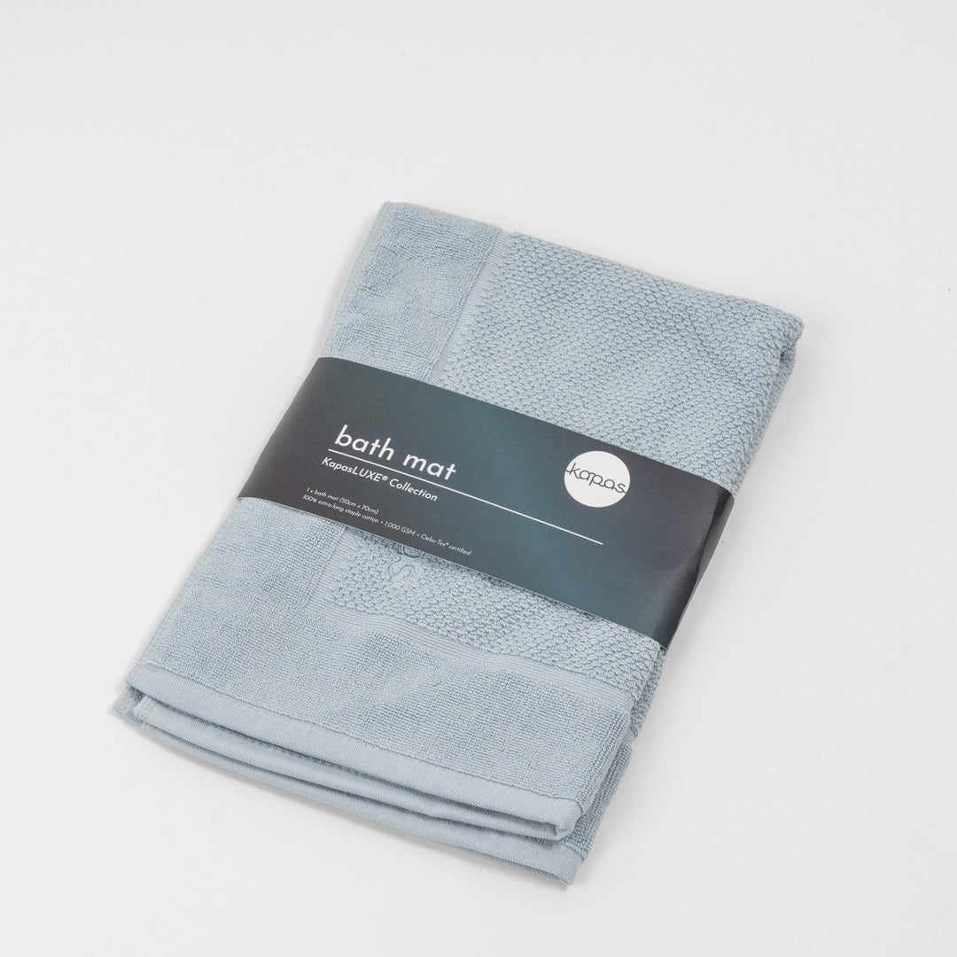 KapasLUXE extra-long staple bath mat