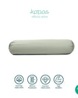 Extra-long staple cotton bolstercase