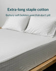 Extra-long staple cotton duvet cover