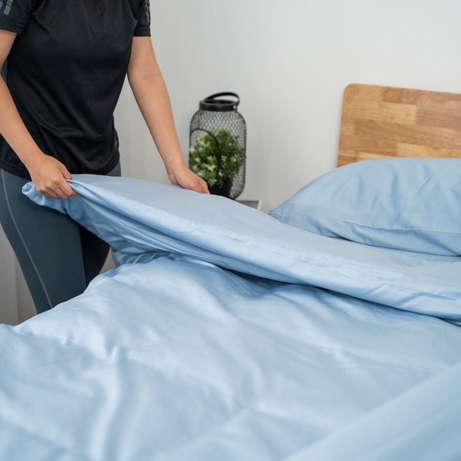 Colling, silky and soft Tencel bedding bedsheet/ duvet cover/ pillowcase/ bolster case - Kapas Living Malaysia and Singapore