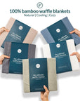 100% Bamboo waffle blanket