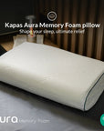 Aura Memory foam pillow Contour Memory Foam Pillow - Kapas Living Malaysia