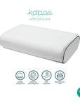 Aura Memory foam pillow Contour Memory Foam Pillow - Kapas Living Malaysia
