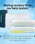 BESPOKE Memory Foam Pillow – Adjustable & Cooling