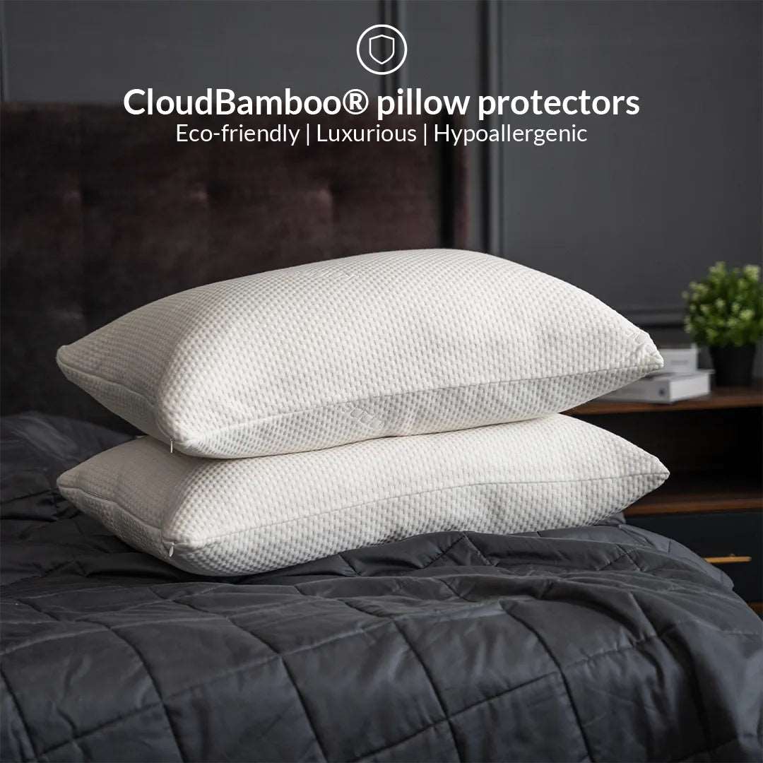 CloudBamboo???? pillow protectors (2 pieces) Pillow protectors- Kapas Living Malaysia