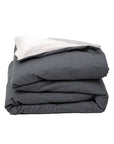 Cotton waffle duvet cover Waffle Whisper Shadow Grey (Clearance)