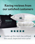 Down feather pillow Down feather pillow- Kapas Living Malaysia