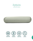 Extra-long staple cotton bolstercase