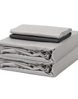 Extra-long staple cotton duvet cover set