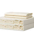 Extra-long staple cotton duvet cover set