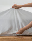 Extra-long staple cotton fitted bedsheet set