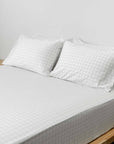 Extra-long staple cotton fitted bedsheet set
