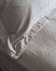Extra long staple cotton pillowcases (x2) Cotton pillowcases- Kapas Living Malaysia