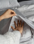 Extra long staple cotton pillowcases (x2) Cotton pillowcases- Kapas Living Malaysia
