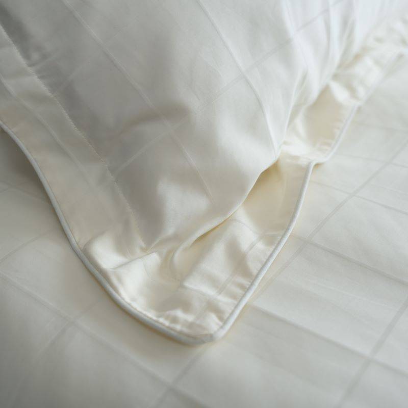Extra long staple cotton pillowcases (x2) Cotton pillowcases- Kapas Living Malaysia
