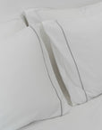 Extra long staple cotton pillowcases (x2) Cotton pillowcases- Kapas Living Malaysia