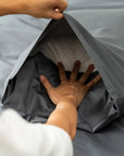Extra long staple cotton pillowcases (x2) Cotton pillowcases- Kapas Living Malaysia