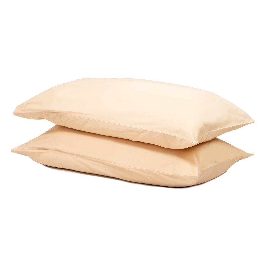 Extra long staple cotton pillowcases (x2) Cotton pillowcases- Kapas Living Malaysia