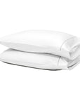 Extra long staple cotton pillowcases (x2) Cotton pillowcases- Kapas Living Malaysia