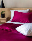 Extra long staple cotton pillowcases (x2) Cotton pillowcases- Kapas Living Malaysia