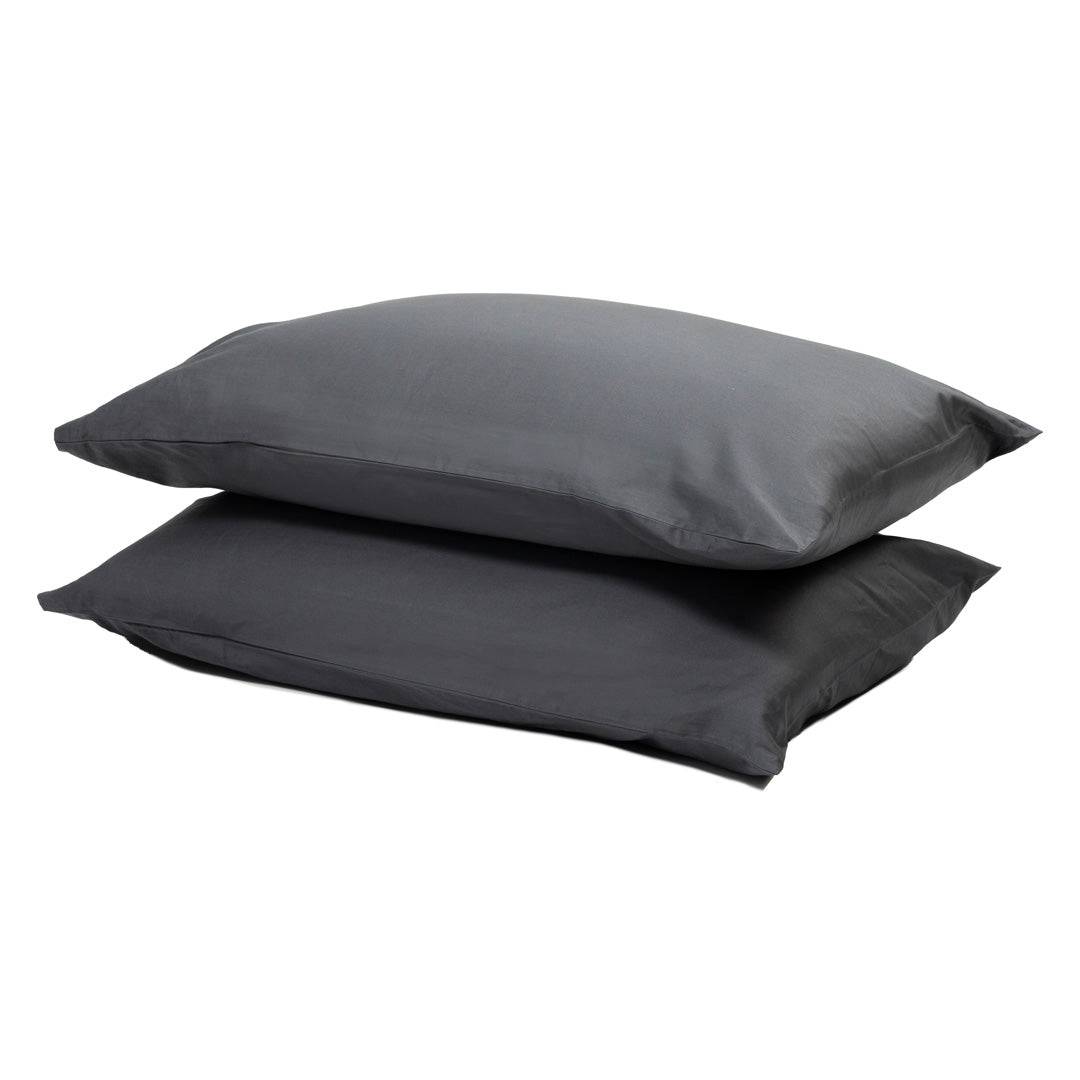 Extra long staple cotton pillowcases (x2) Cotton pillowcases- Kapas Living Malaysia