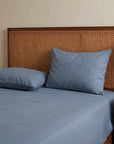 Extra-long staple cotton fitted bedsheet set